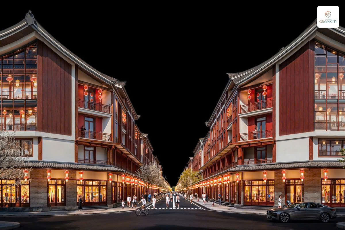 Shophouse kinh doanh Vinhome Green City