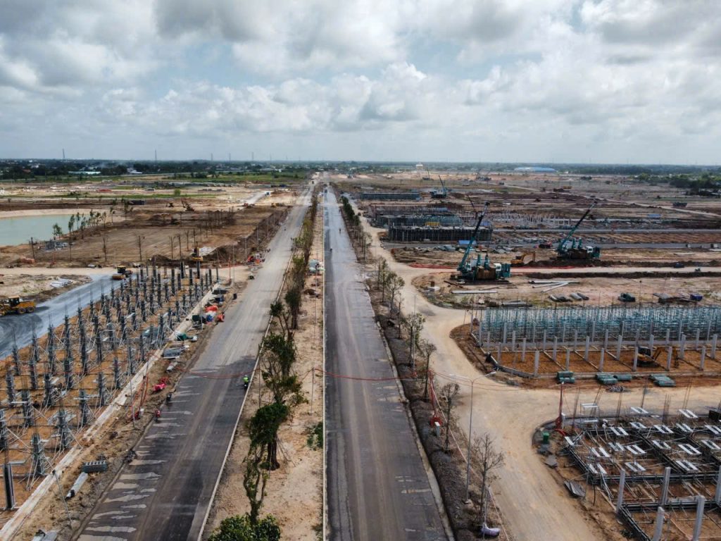 Tiến độ xây dựng Vinhome Green City