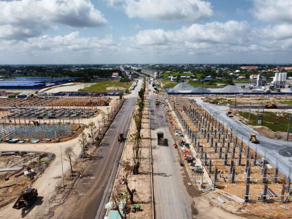 Tiến độ xây dựng Vinhome Green City